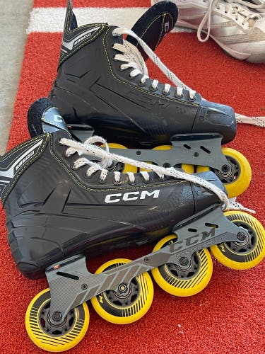 CCM Super Tacks 9350 Inline Skates Regular Width Size 8 (Used)