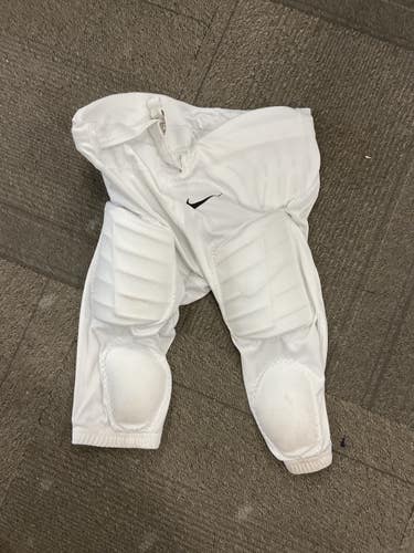 Used Nike Youth FB Integrated Pants White SM 11614-S000240941