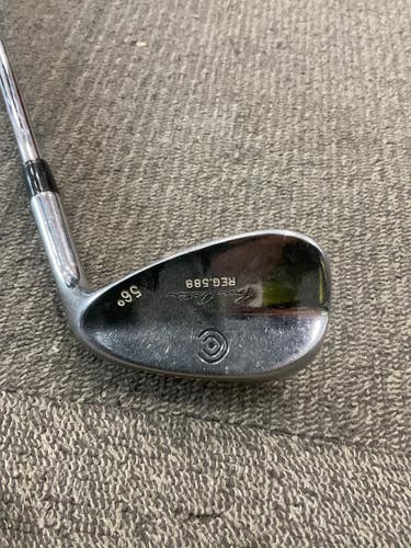 Used Cleveland TOUR ACTION 588 Golf Wedge Mens RH 56 Degree 11614-S000240906
