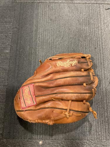 Used Rawlings HIGHLIGHT SERIES BB/SB Glove LH Throw Brown 12" 11614-S000240893