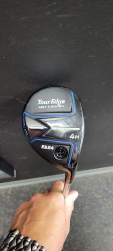 Used Tour Edge HOT LAUNCH E524 Mens Hybrid Club RH 4 Hybrid 11497-S000159874