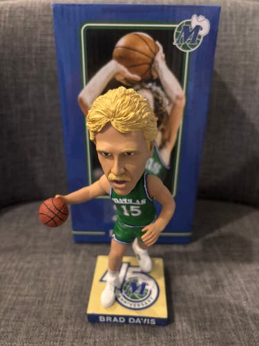 Dallas Mavericks NBA Brad Davis Bobblehead 45th Anniversary Hardwood Classic