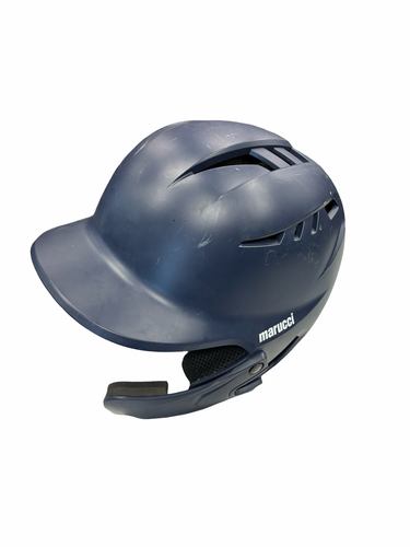 Used Marucci BATTING HELMET Batting Helmet w/Mask Navy Blue MD 11682-S000136418