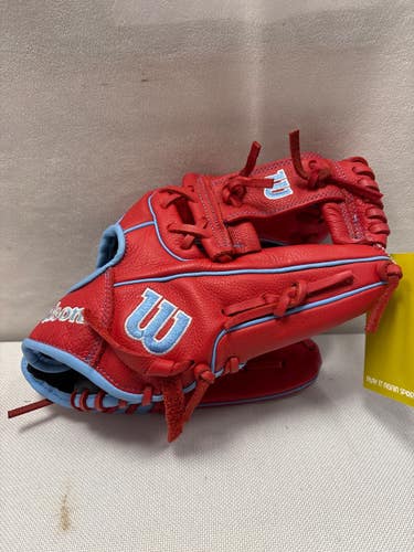 Used Wilson A550 A05RB25115 BB/SB Glove RH Throw Red 11 1/2" 11490-S000275767