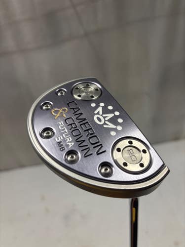 Used Titleist SCOTTY CAMERON CROWN FUTURA 5MB Mens Putter RH 11490-S000275803