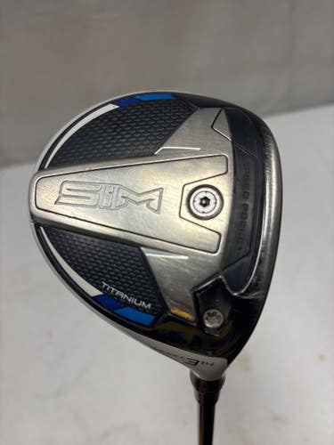 Used Taylormade SIM Mens Fairway Wood RH 3 Wood 11490-S000275797