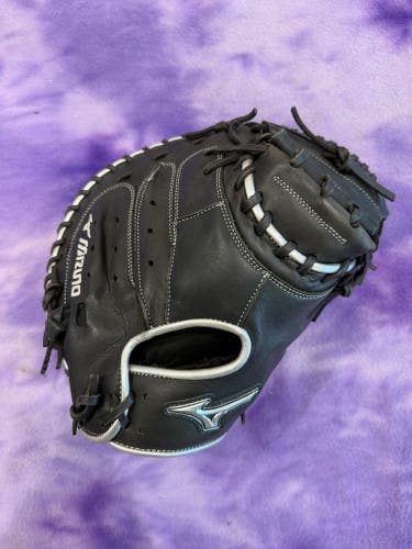 Black Mizuno MVP Prime RH Catcher's Baseball Glove 34" (New)