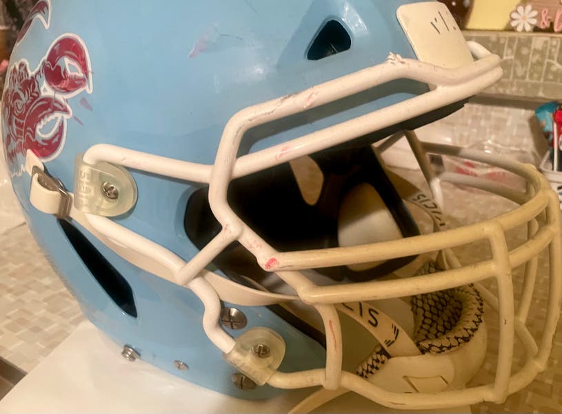 buy zero1 football helmet VICIS ZERO2 Youth Elite Helmet, Protective Deformable Outer Shell 15% lighter than the ZERO1 Carolina Blue Adult Extra Large