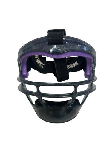 Used Sportshields Youth Fielders Mask Black And Purple 11692-S000154847