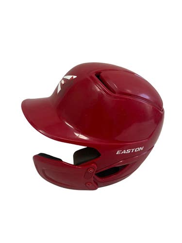 Used Easton Alpha Junior Red Batting Helmet w/ Jawguard 11692-S000154820