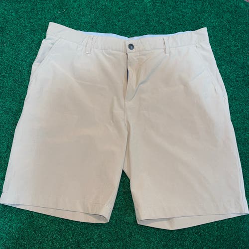 Tan Men's Adidas Performance 365 Tan Golf Shorts 36 x 9