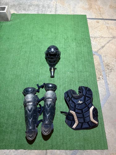 Black/Navy All Star Catcher's Set (Used)