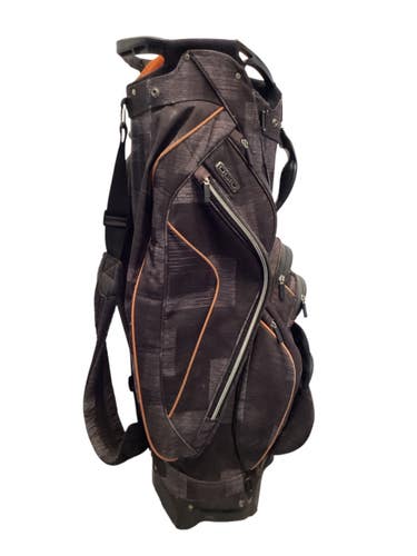 Used Ogio Mens Stand Bag Orange 11443-S000207246