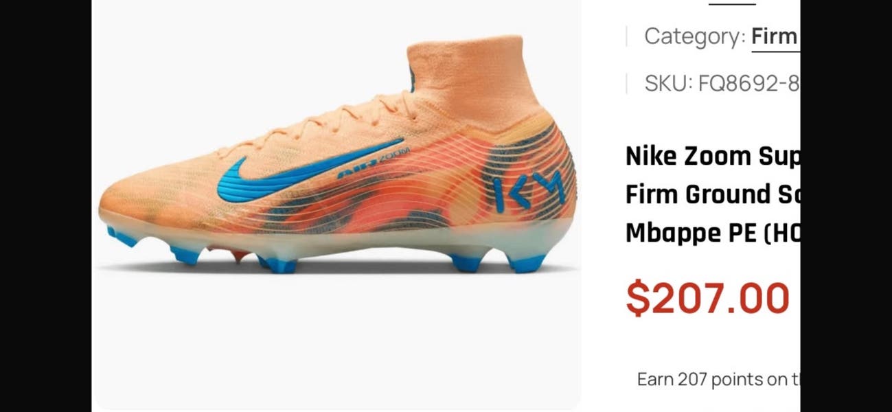 Nike Zoom Mercurial Superfly 10 Elite KM (Kylian Mbappé 