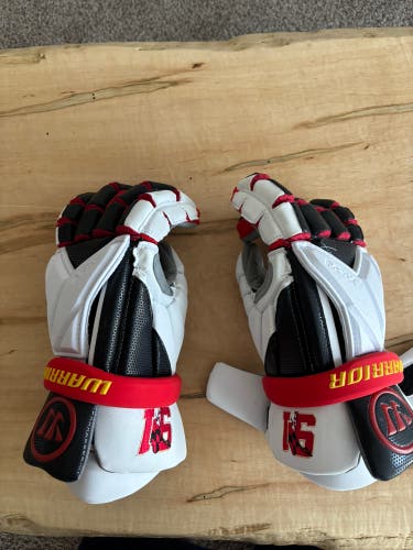 Team 91 Warrior Evo Pro Lacrosse Gloves (New)