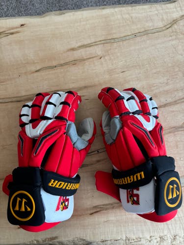 Team 91 Warrior Burn Pro Lacrosse Gloves (New)