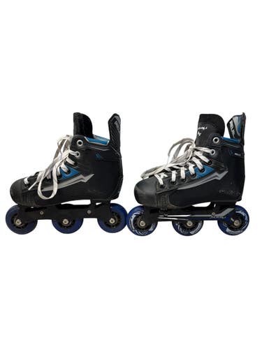 Used Alkali Roller Hockey Skates Black Adjustable 11835-S000210878