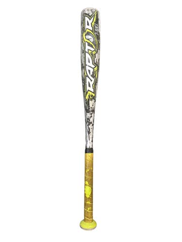 Used Rawlings TB8R12 BB/SB T-Ball Bat Grey And Lime 24" 11835-S000210556