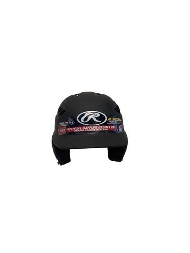 Used Rawlings R16 Batting Helmet No Mask Black M/L 11443-S000207172