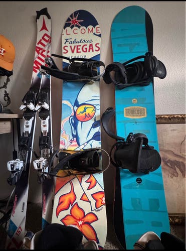 Snowboarding and ski gear LOT!