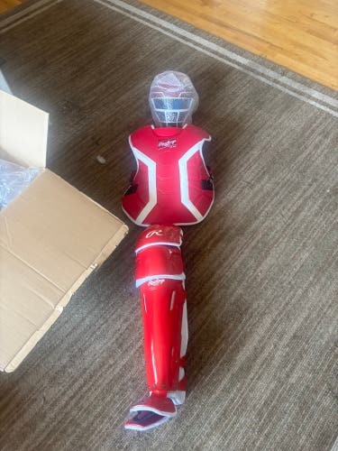 Red Rawlings Mach Catcher's Set (New)