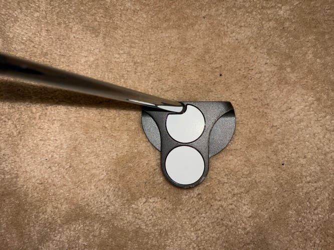 Men's Odyssey 2 Ball Mallet Right Handed Putter Steel 34" (Used)