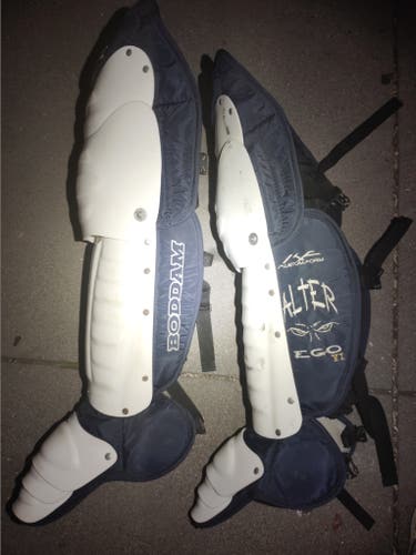 Lightly used boddam goalie pads cat 2 14'