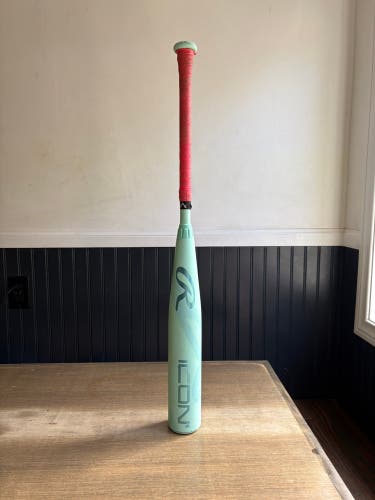 2026 Rawlings Icon Composite USSSA Certified Bat (-8) 22 oz 30" (Used)