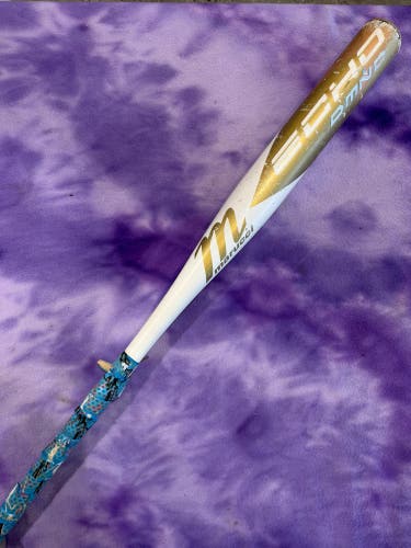 White 2023 Marucci Echo DMND Composite Bat (-10) Composite 21 oz 31" (Used)