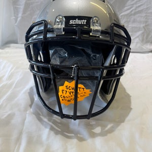 Brand new Metallic Silver Adult Extra Large Schutt F7 VTD Helmet (New)