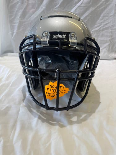 Brand new Metallic Silver Adult Extra Large Schutt F7 VTD Helmet (New)