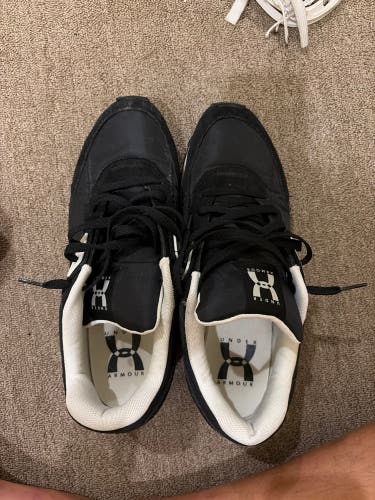 Black Men's Size M 12.0 (W 13.0) Adult Under Armour Mojo Shoes (Used)