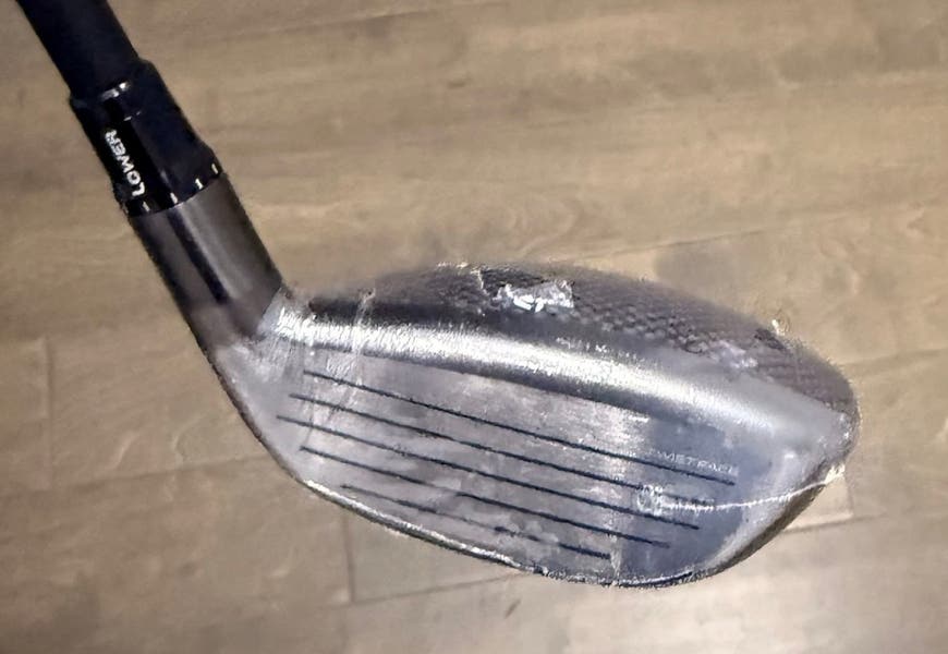 NEW TaylorMade Qi35 Rescue 3 Hybrid 19° LH Kai'li Blue 85 Stiff