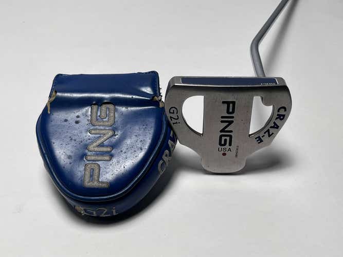Ping G2i Craz-E Putter 34" Red Dot 1* Flat Mens RH HC