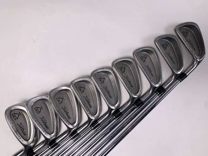Titleist DCI Black Oversize + Iron Set 2-PW Tri-Spec Stiff Steel Mens RH