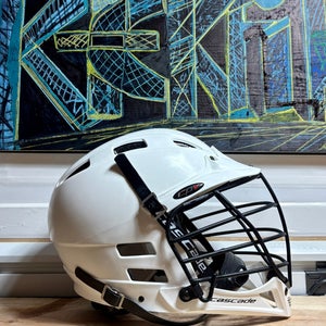 Cascade CPV Helmet: White