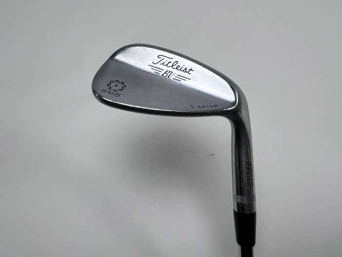 Titleist Vokey SM5 Tour Chrome Wedge 54* 10 Bounce S-Grind Wedge Steel Mens RH