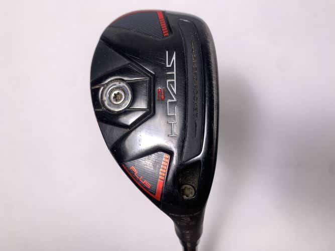 TaylorMade Stealth 2 Plus 3 Hybrid 19.5* Kai'li Red 85g Stiff Graphite Mens RH
