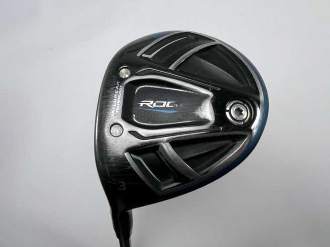 LEFTY Callaway Rogue 3 Fairway Wood 15* Aldila Quaranta 50g Senior LH