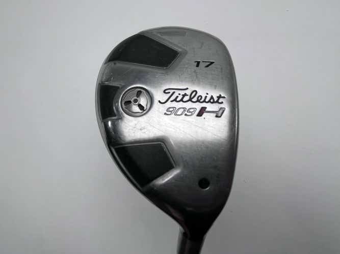 Titleist 909 H 2 Hybrid 17* Aldila VooDoo Stiff Graphite Mens RH