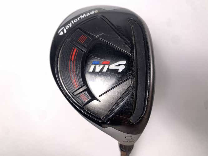 TaylorMade M4 5 Hybrid 25* Fujikura Atmos Red 5A Senior Graphite Mens RH