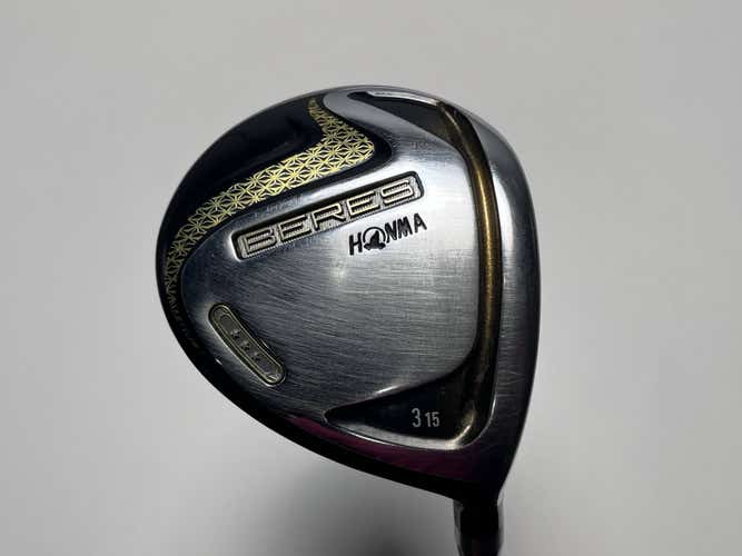 Honma Beres 07 3-Star 3 Fairway Wood 15* ARMRQ 3 Star 47g Regular RH