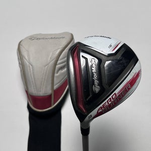 LEFTY TaylorMade AeroBurner 3 Fairway15* Matrix Speed Rul-Z 60g Stiff LH HC