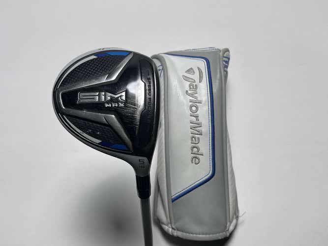 TaylorMade SIM MAX 5 Fairway Wood 18* Aldila NV Blue 45g Ladies RH HC