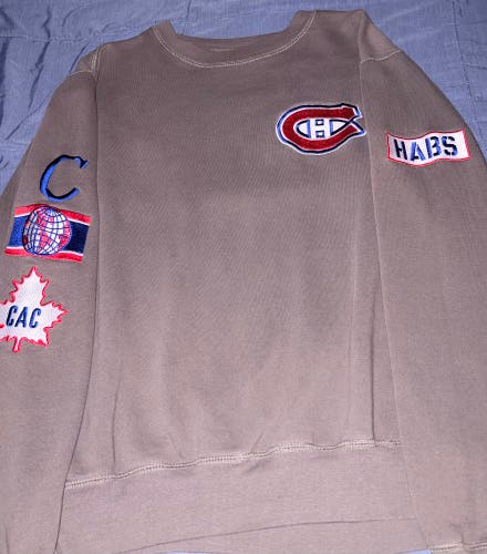 Adult Unisex Medium Mitchell & Ness Montreal Canadiens Sweatshirt (Used)