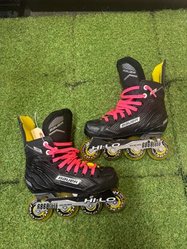 Junior Bauer RS Inline Skates Regular Width Size 2 (Used)