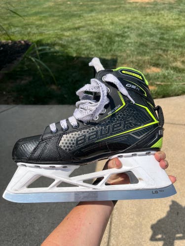 2021 Bauer GSX Hockey Goalie Skates Regular Width 7 (Used)