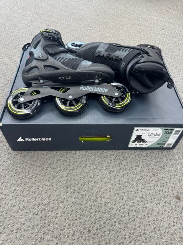 Rollerblade Macroblade 110 3WD Skates Size 10.5 (New)