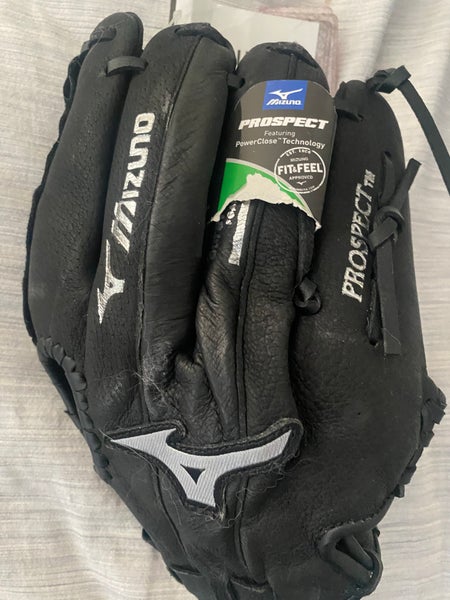 Mizuno LH 10.75 Prospect Baseball Glove Power Close New