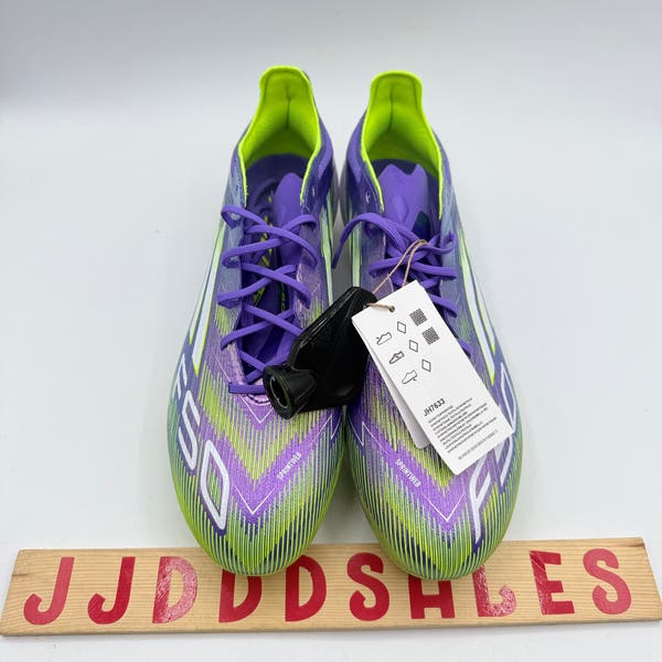 adidas F50 Elite SG Soccer Cleats Purple Green JH7633 Men\'s Size Mens‎ Sz 11 New s-l400.jpg main image 2